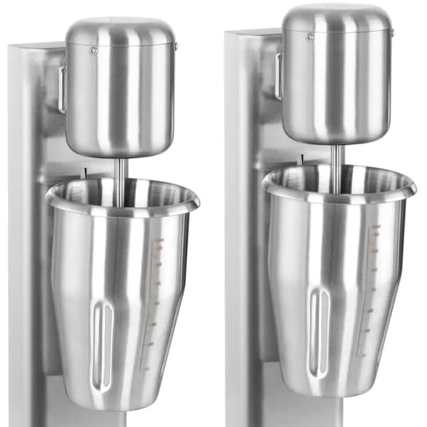 Cocktailshaker dobbelstavmikser 2 x 1 l 15000 rpm