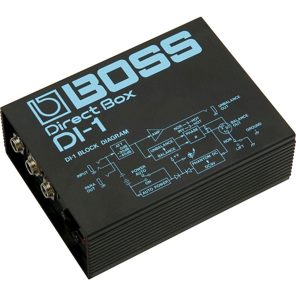 Boss DI-1 professionele direct injection box