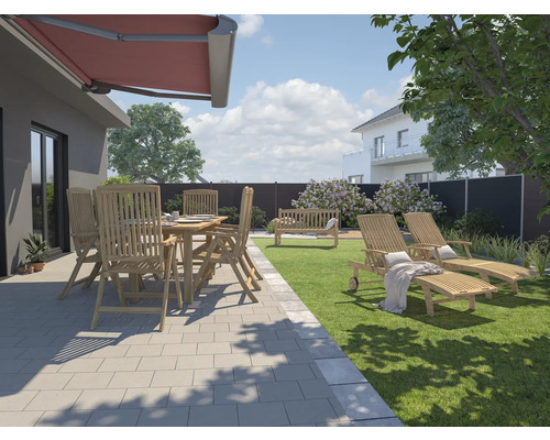 Teakhouten tuinbank