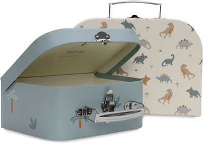 Jollein Kofferter Roarsome 2-Pack, Multi
