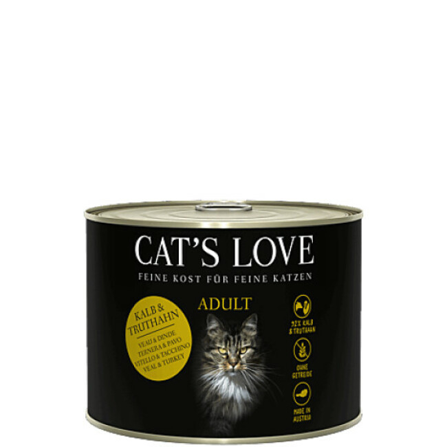 Pâtée en boîte Cat's Love pour chat