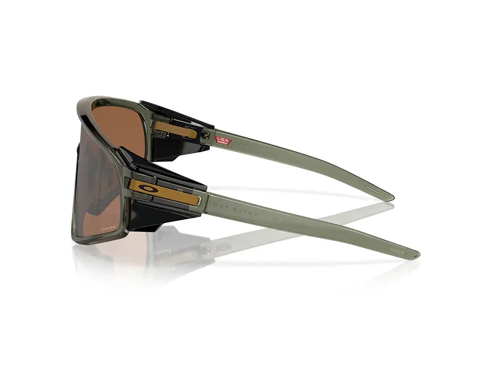 Oakley Latch Panel Sport Zonnebril Prizm Tungsten Lens Olijfgroen