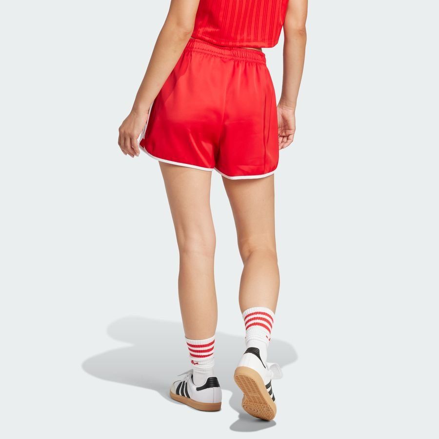 adidas Short Running Adicolor 3-Stripes Sprinter - Rouge/Blanc