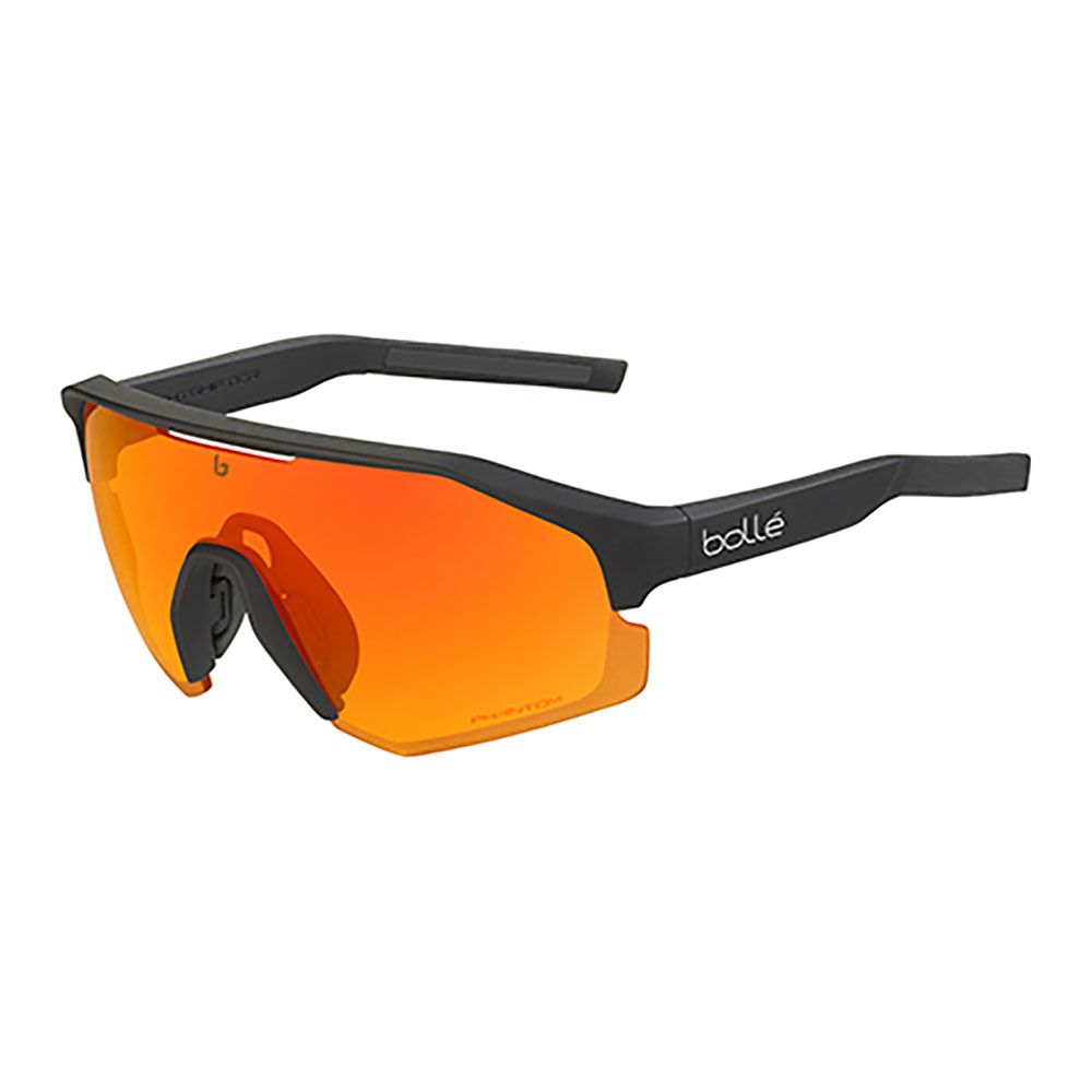 Bolle LIGHTSHIFTER - Lunettes de soleil photochromiques black matte/phantom brown red