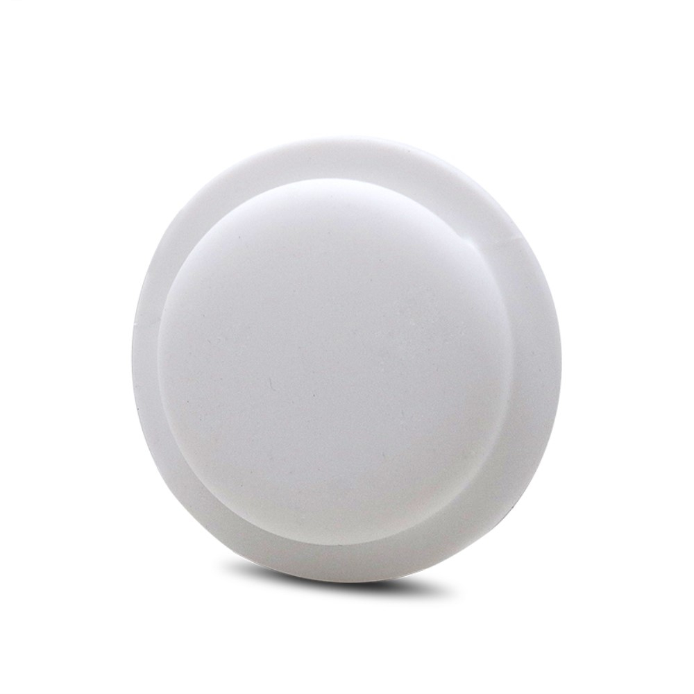 Apple AirTag Silikon Case Hülle mit Kleberückseite - Weiss