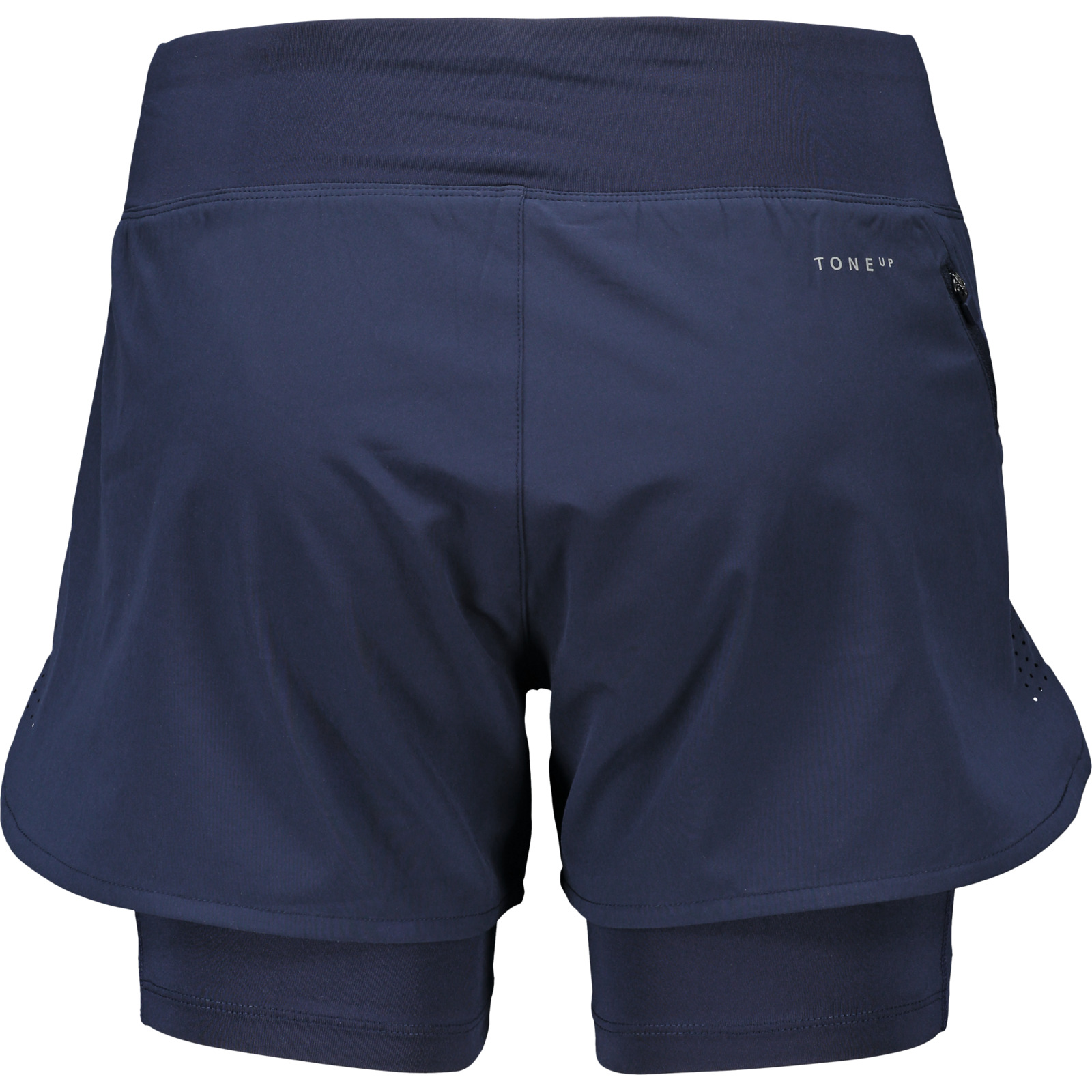 Tone Up Damen-Shorts 2in1 Tempo XS