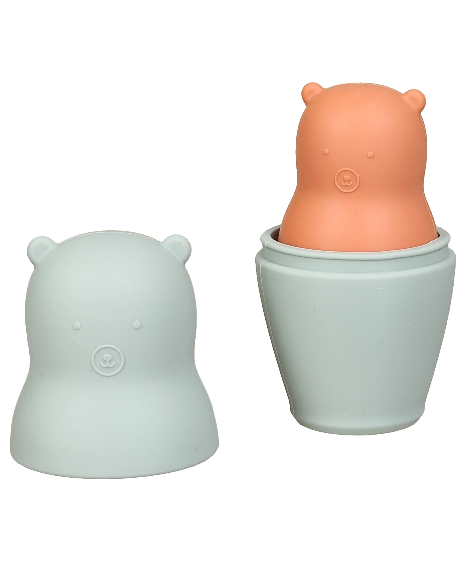 Silikon-Matrjoschka TEDDY 7-teilig in bunt