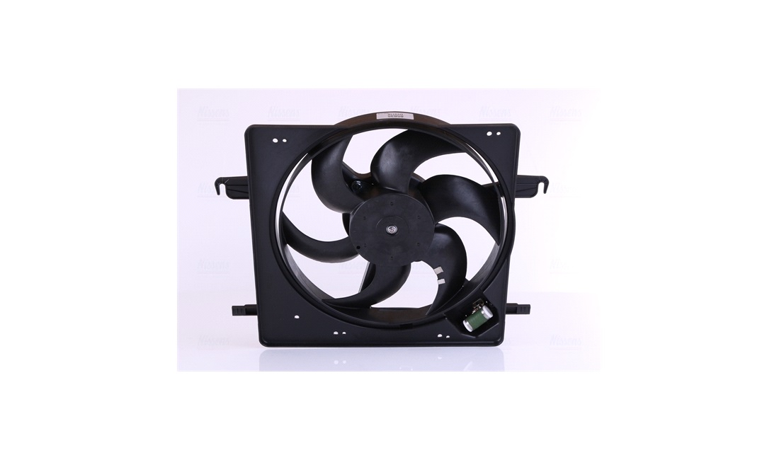 Ventilator, motorkøling