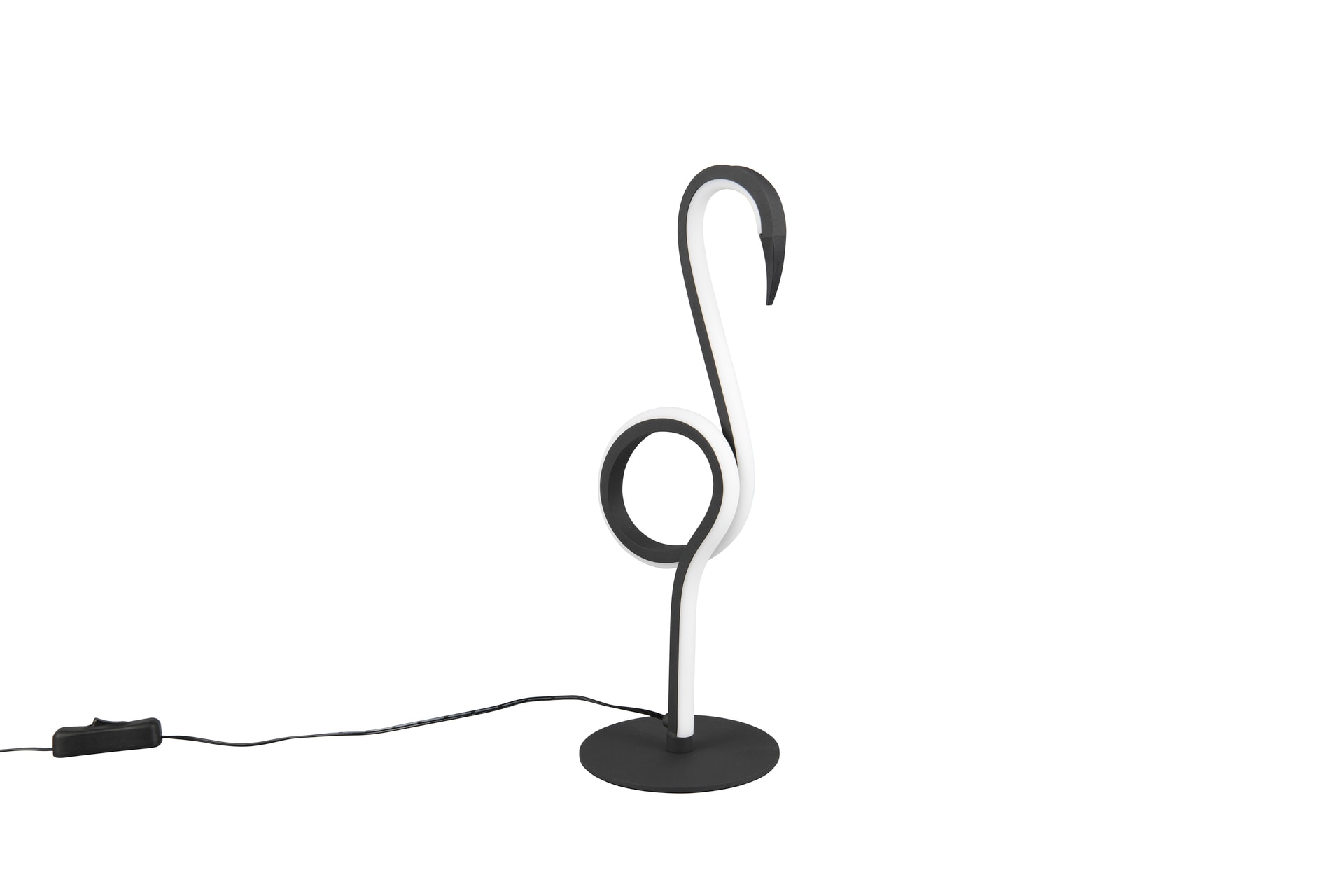 RL LED Dekoleuchte FLAMINGO INGO 35 cm schwarz