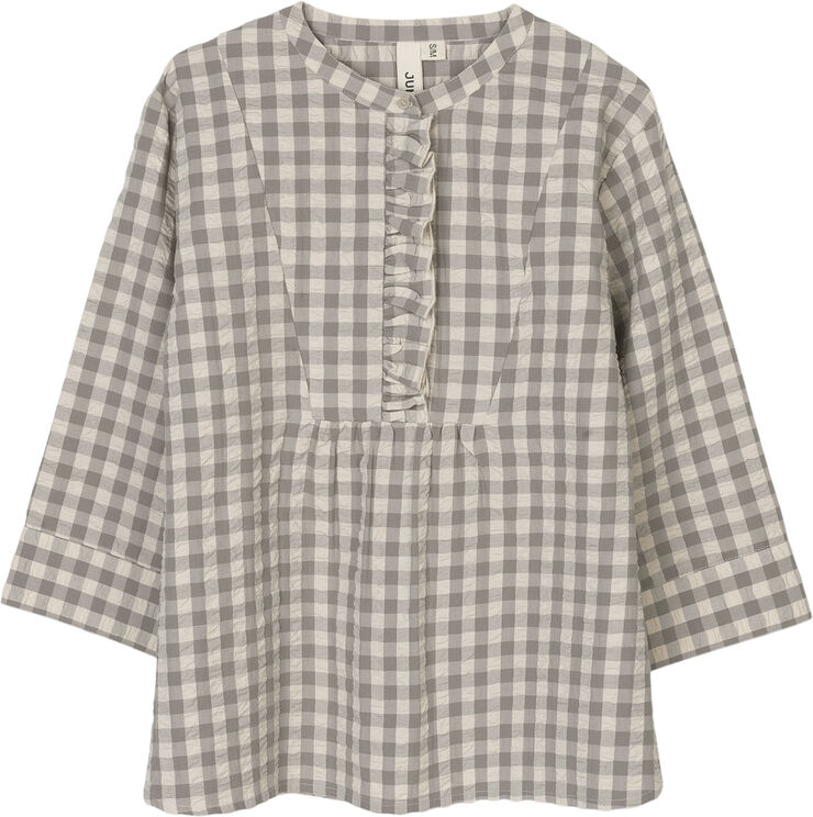 Juna Bæk&Bølge Irene shirt grå/birk Grå