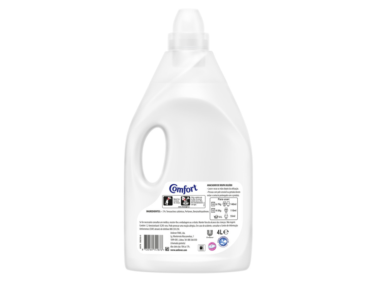 AMACIADOR COMFORT ROUPA PURE 4L
