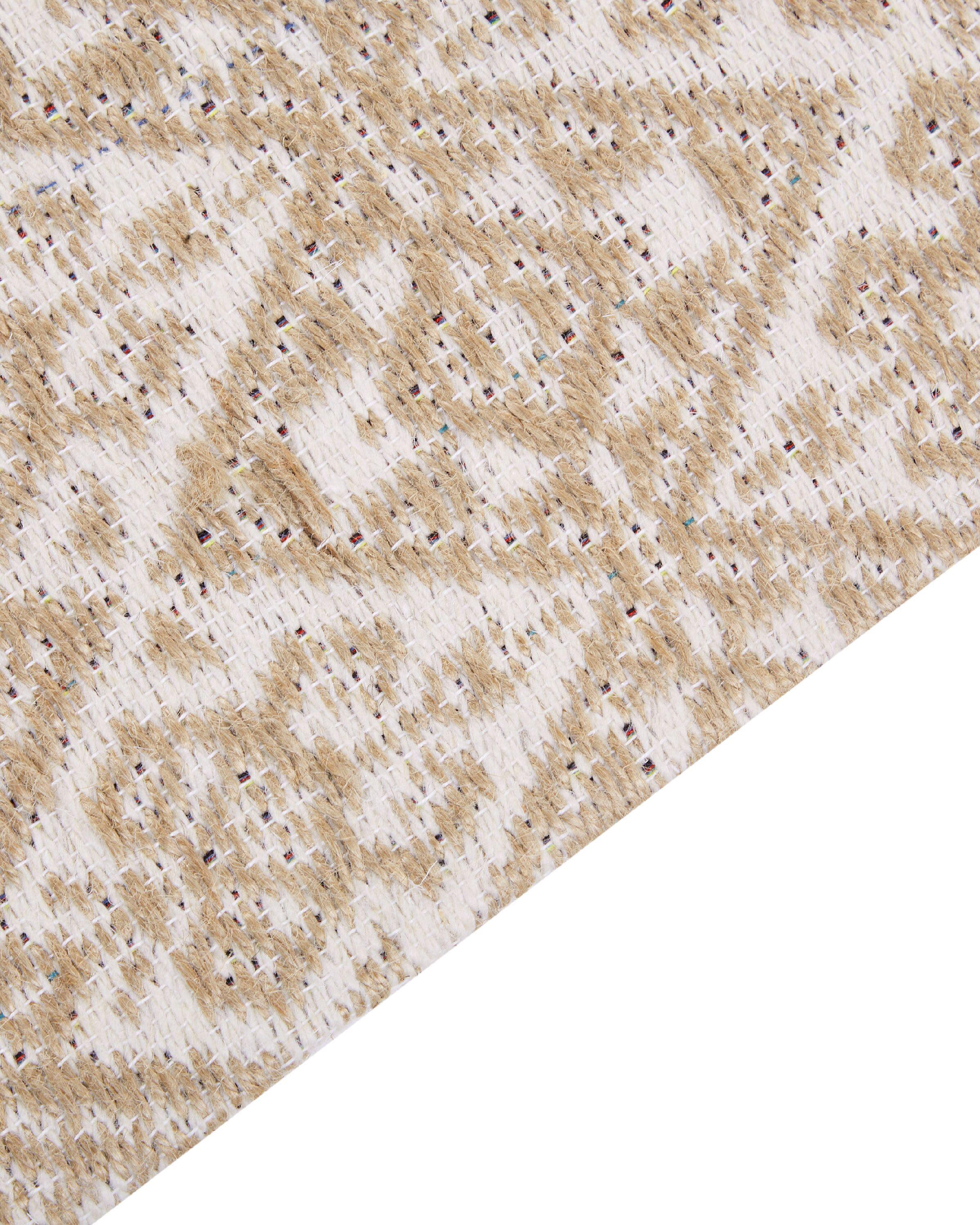 Vloerkleed ATIMA Beige 160 x 230 cm Jute