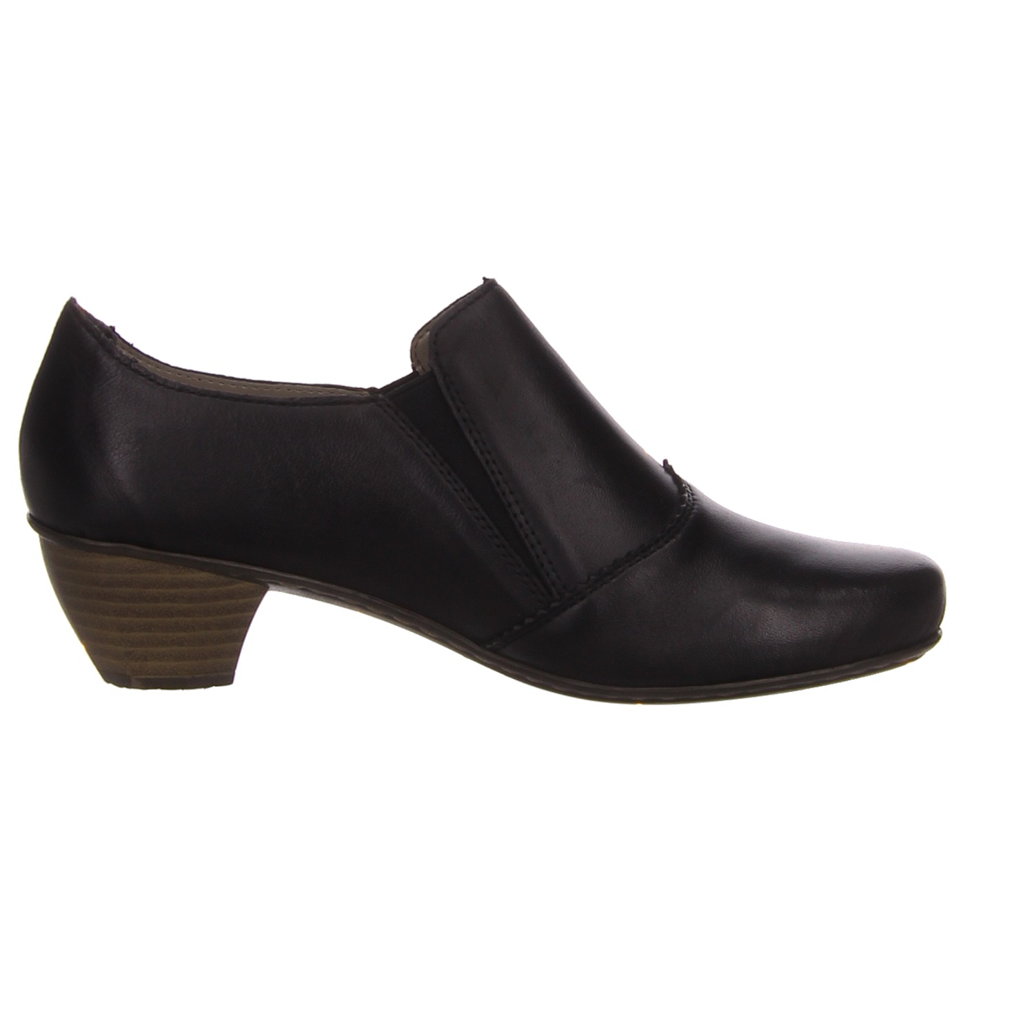 Rieker Hochfrontpumps schwarz schwarz