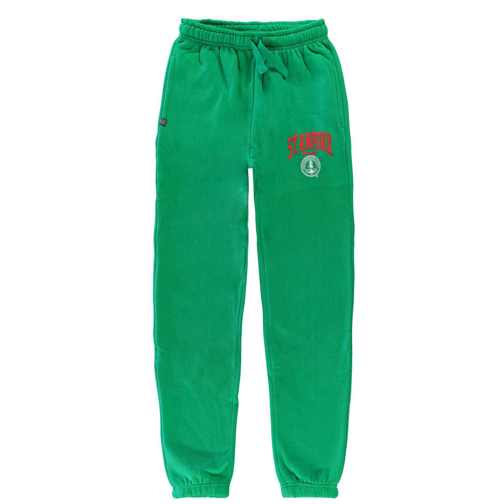 Cars joggingbroek LUXY met printopdruk felgroen