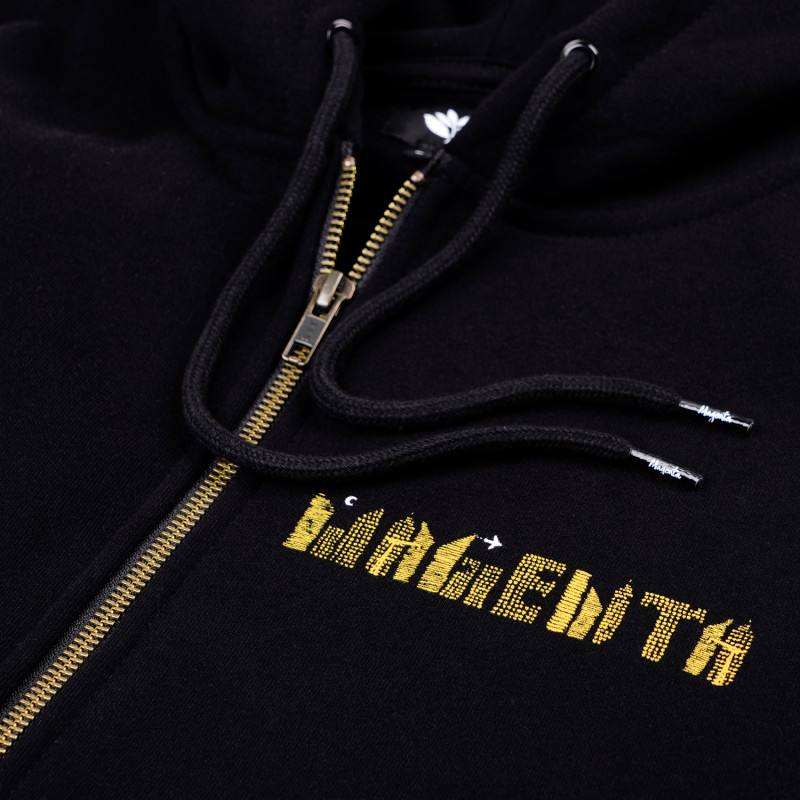 SWEAT À CAPUCHE ZIPPÉ DOWNTOWN - NOIR