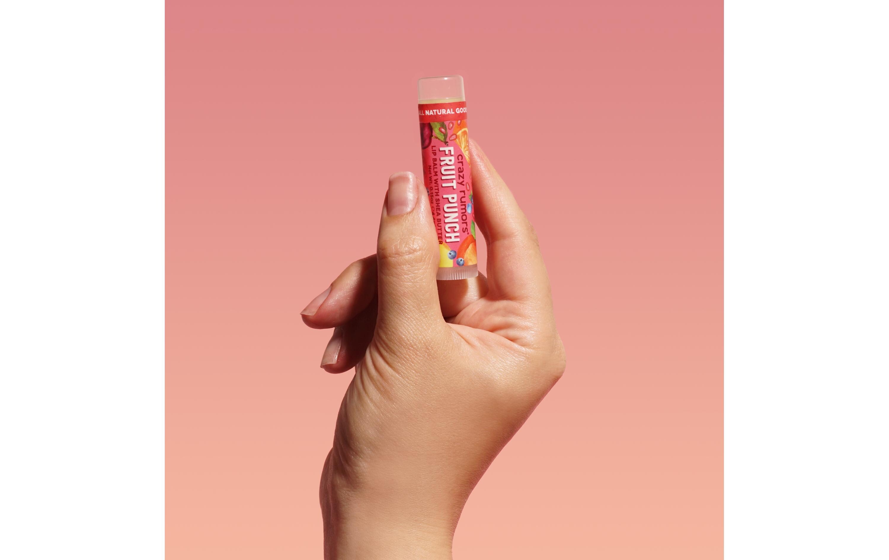 Lippenbalsam Fruit Punch 4.4 mlNatürliche und vegane Lippenpflege mit Fruchtpunsch-Duft