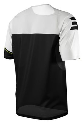 Maillot Manches Courtes Shot Rogue Revolt Noir / Blanc