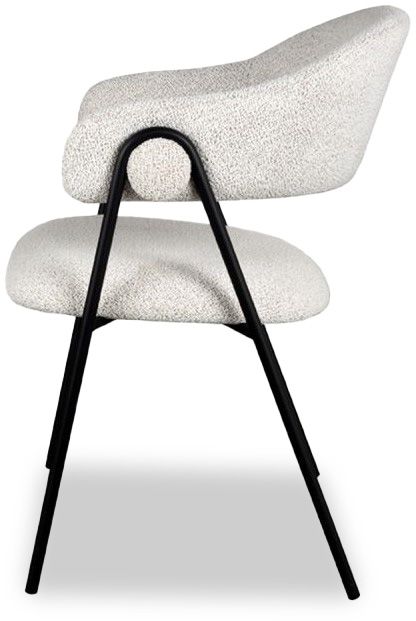 Eetkamerstoel Ecru IH-50.201 Lowen B58 x D60 x H84 cm