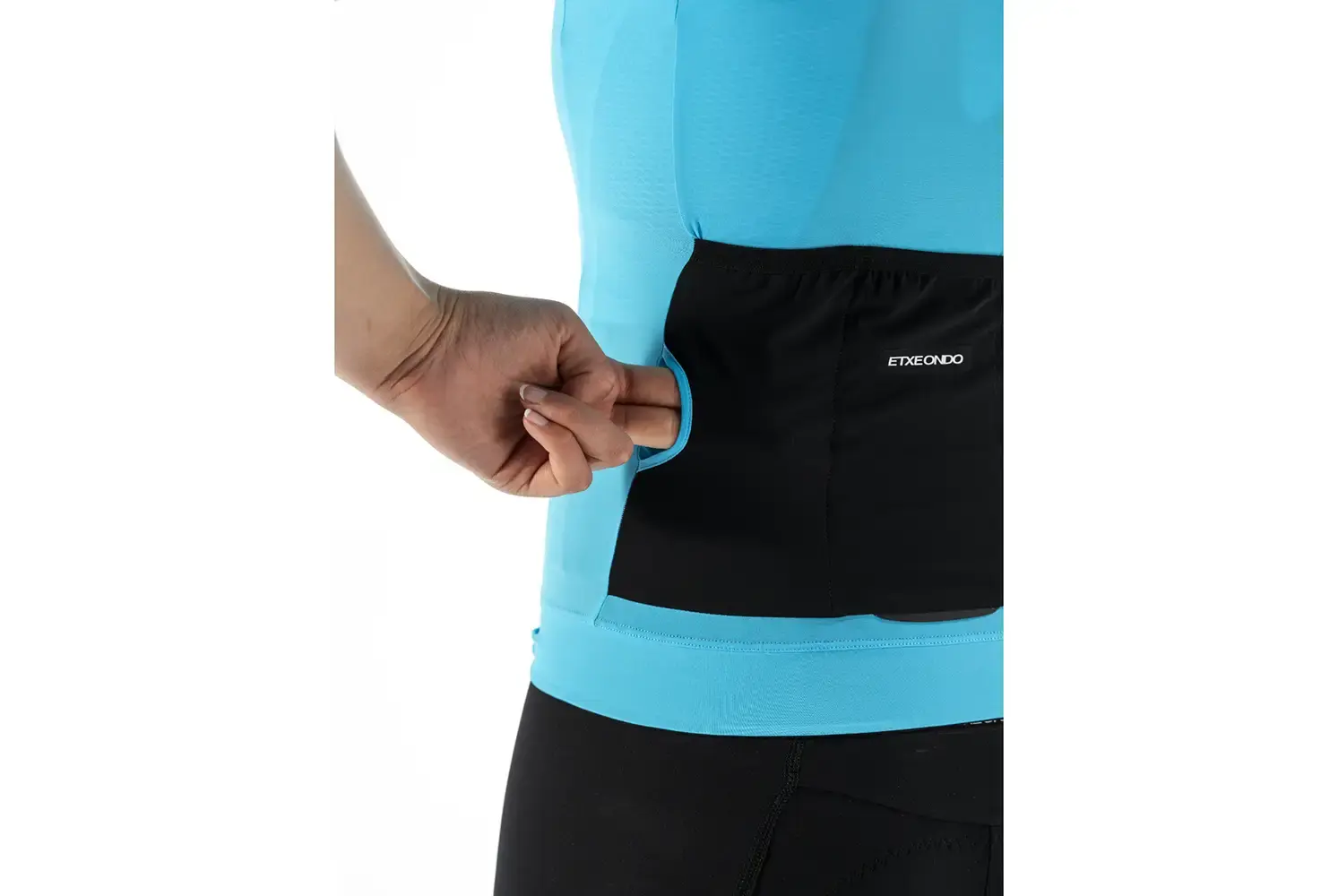 Etxeondo Alda 110LW Fietsshirt Korte Mouwen Blauw Dames