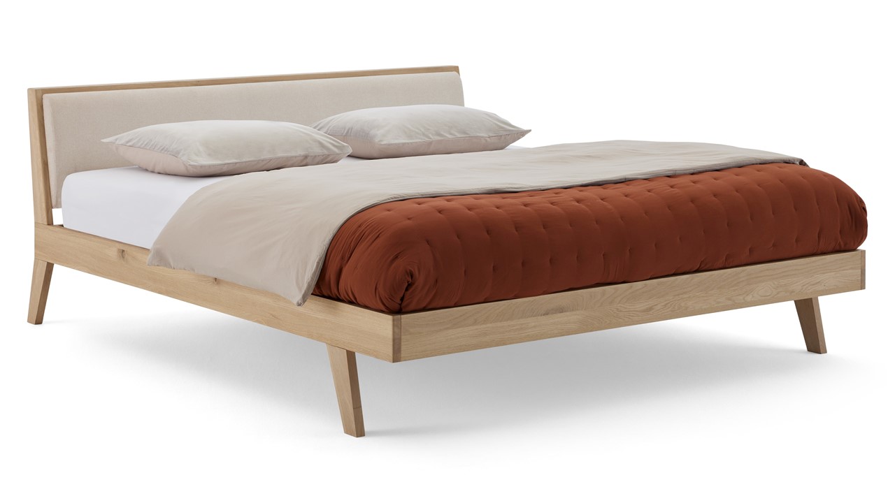 Bed Skogar bloq beige