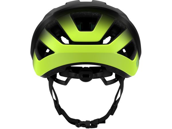 Lazer Tonic Kineticore Cykelhjelm, Matte Black/Yellow