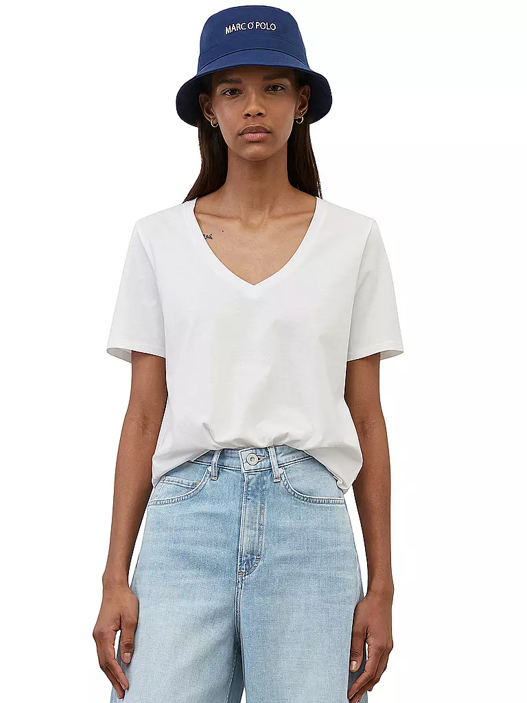 MARC O'POLO T-Shirt weiss