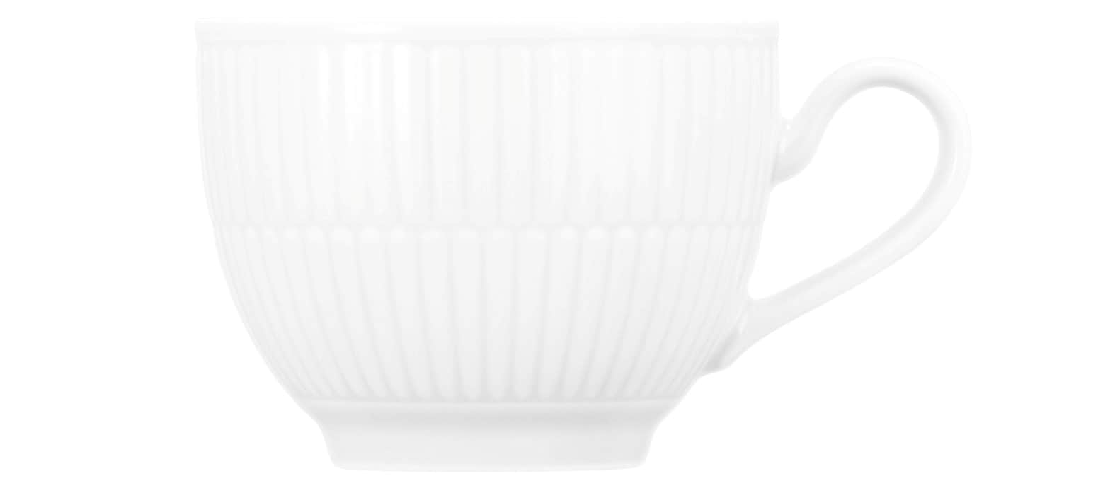 Seltmann Weiden Kaffeetasse AMINA 6er Set Porzellan weiß