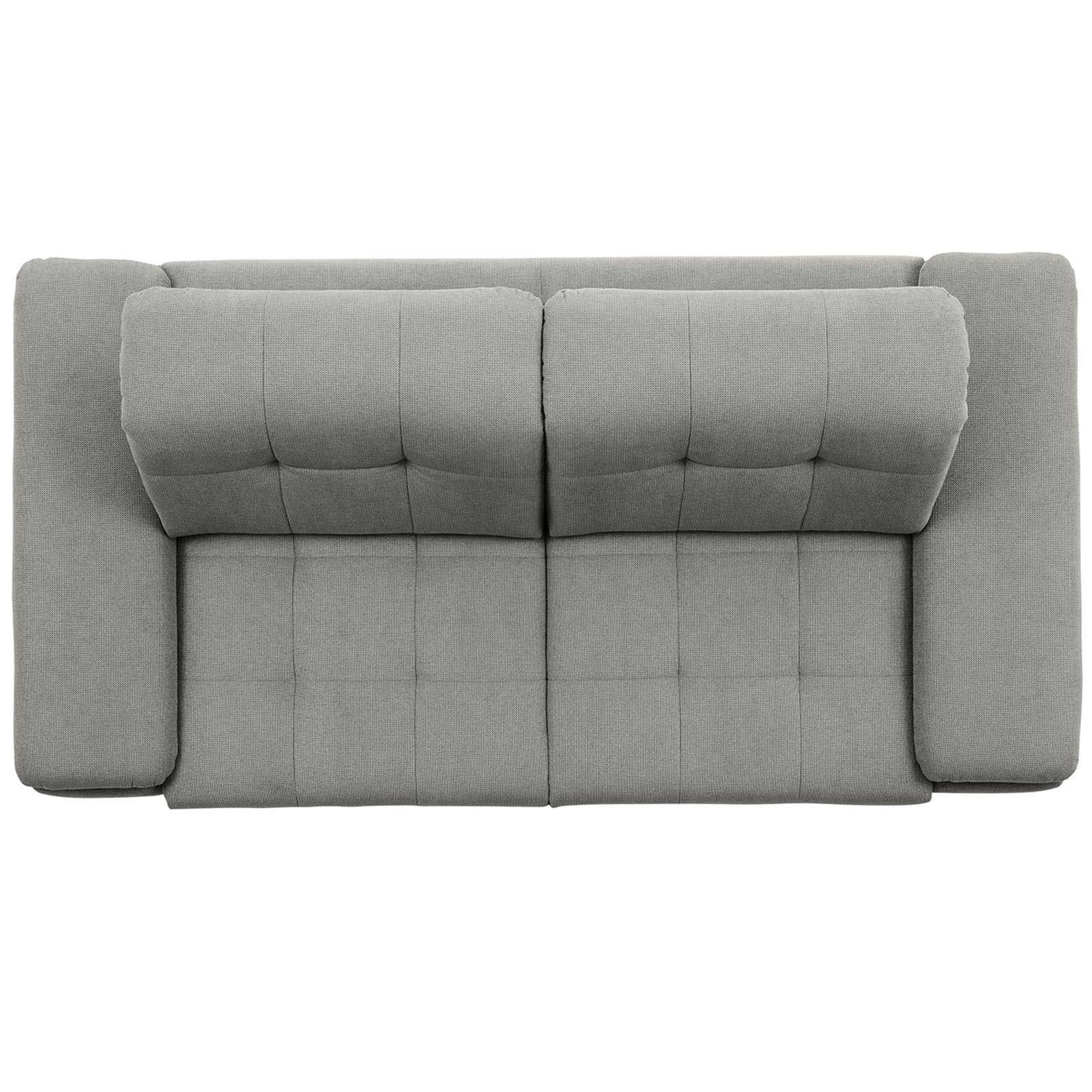 polsterpower 3-Sitzer-Sofa - Belle silver - Basismodell
