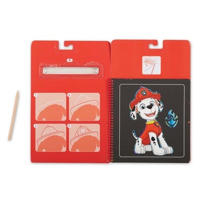 Melissa & Doug Paw Patrol Scratch Art Aktivitetssett 3-Pack
