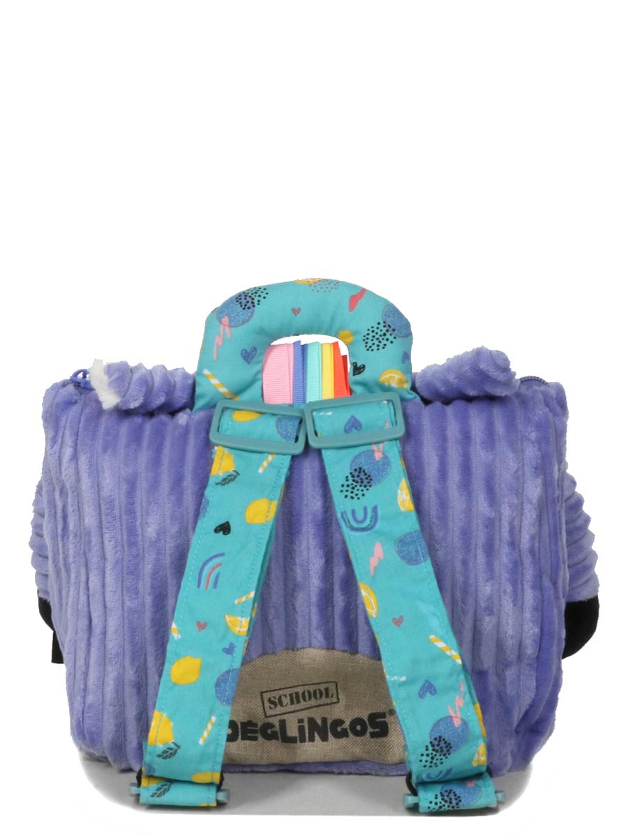 Cartable Les DÀglingos Kiprokos Le ZÀbre 25 cm