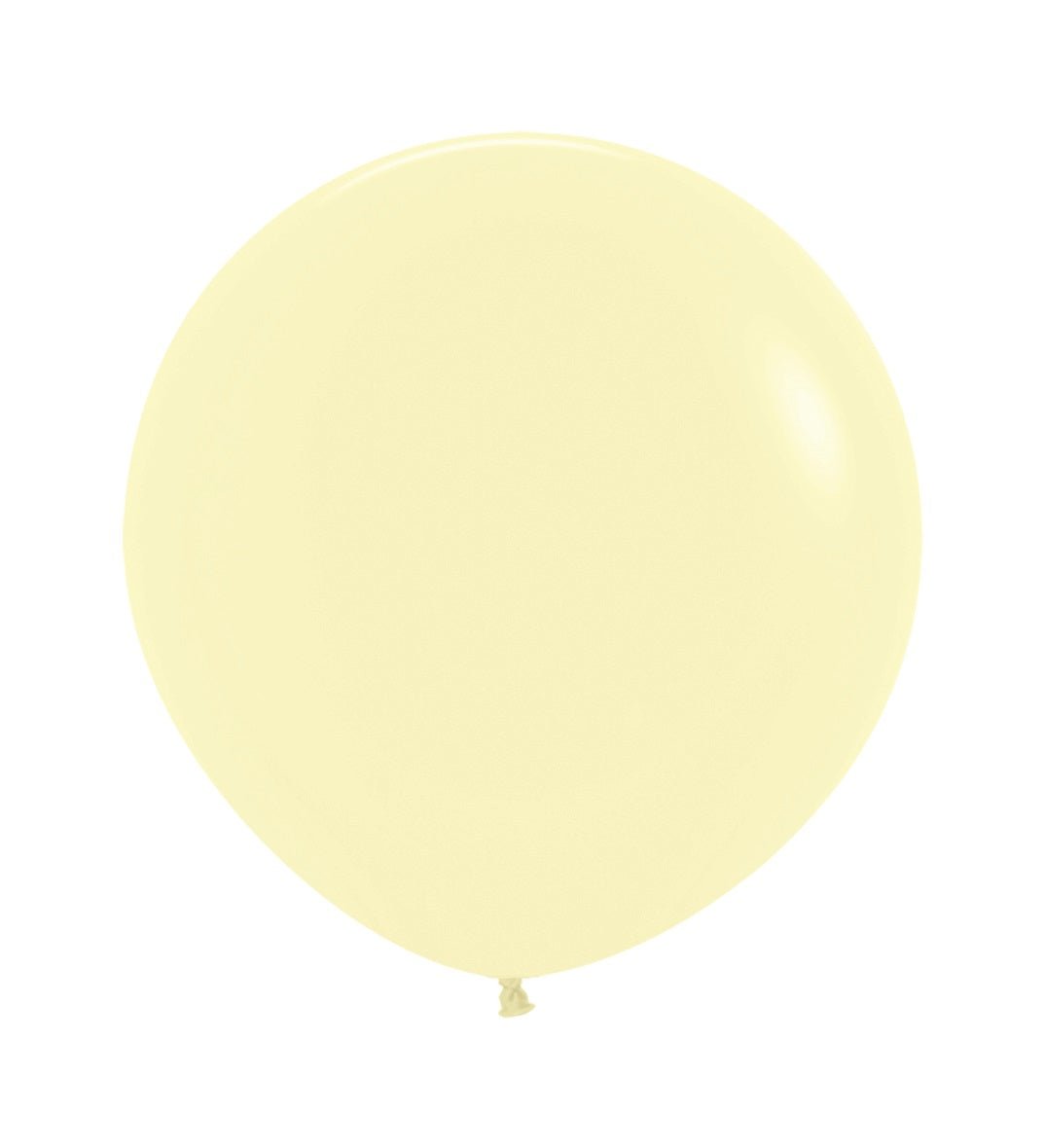 Lichtgele Ballonnen 61cm 3st