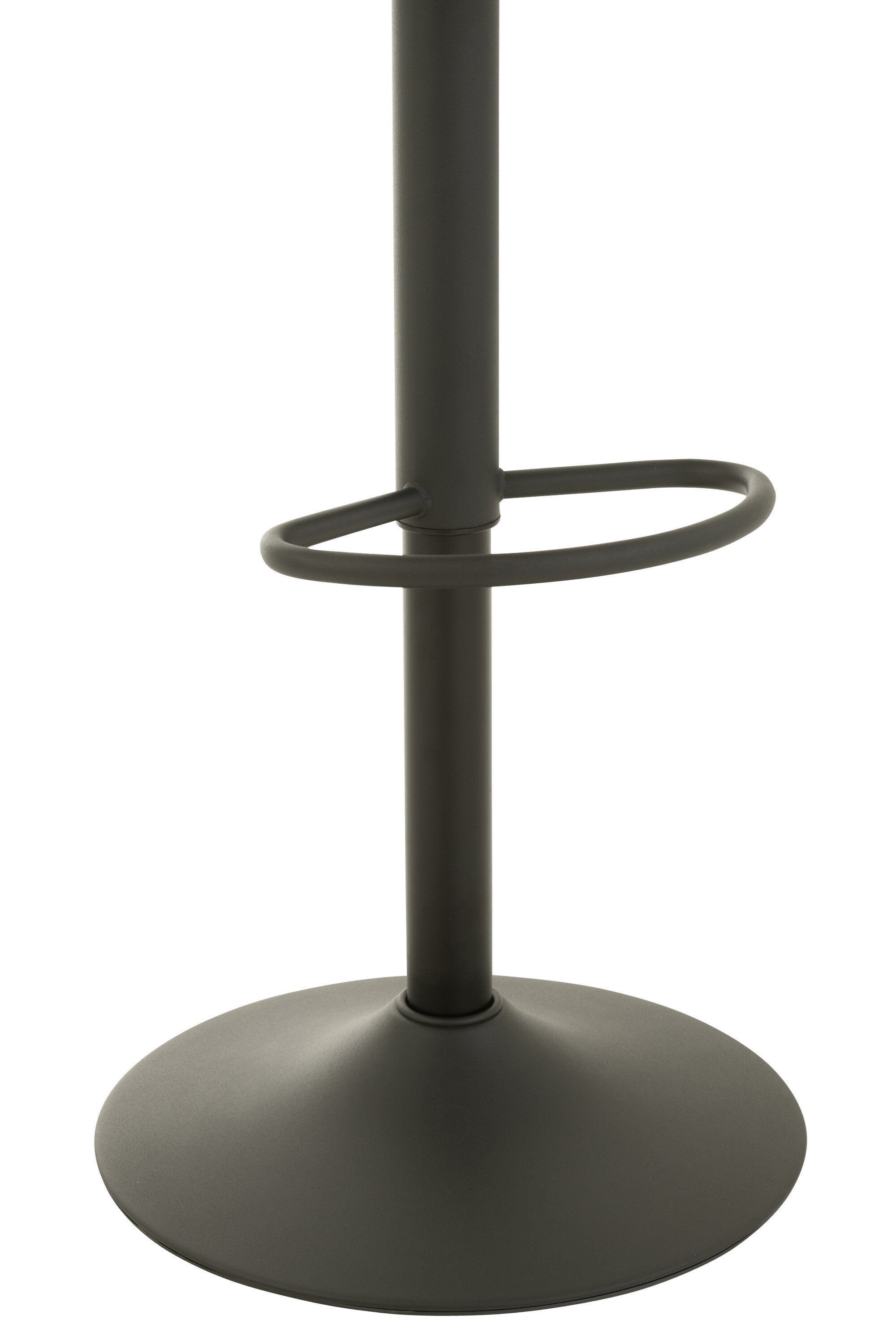 J-Line barstoel - hout|metaal - zwart - 2 stuks