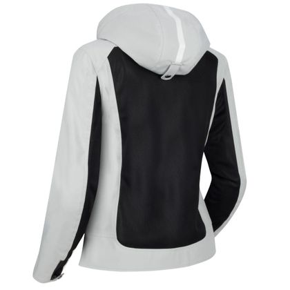 Blouson Segura LADY NATCHO VENTED - Gris / Blanc