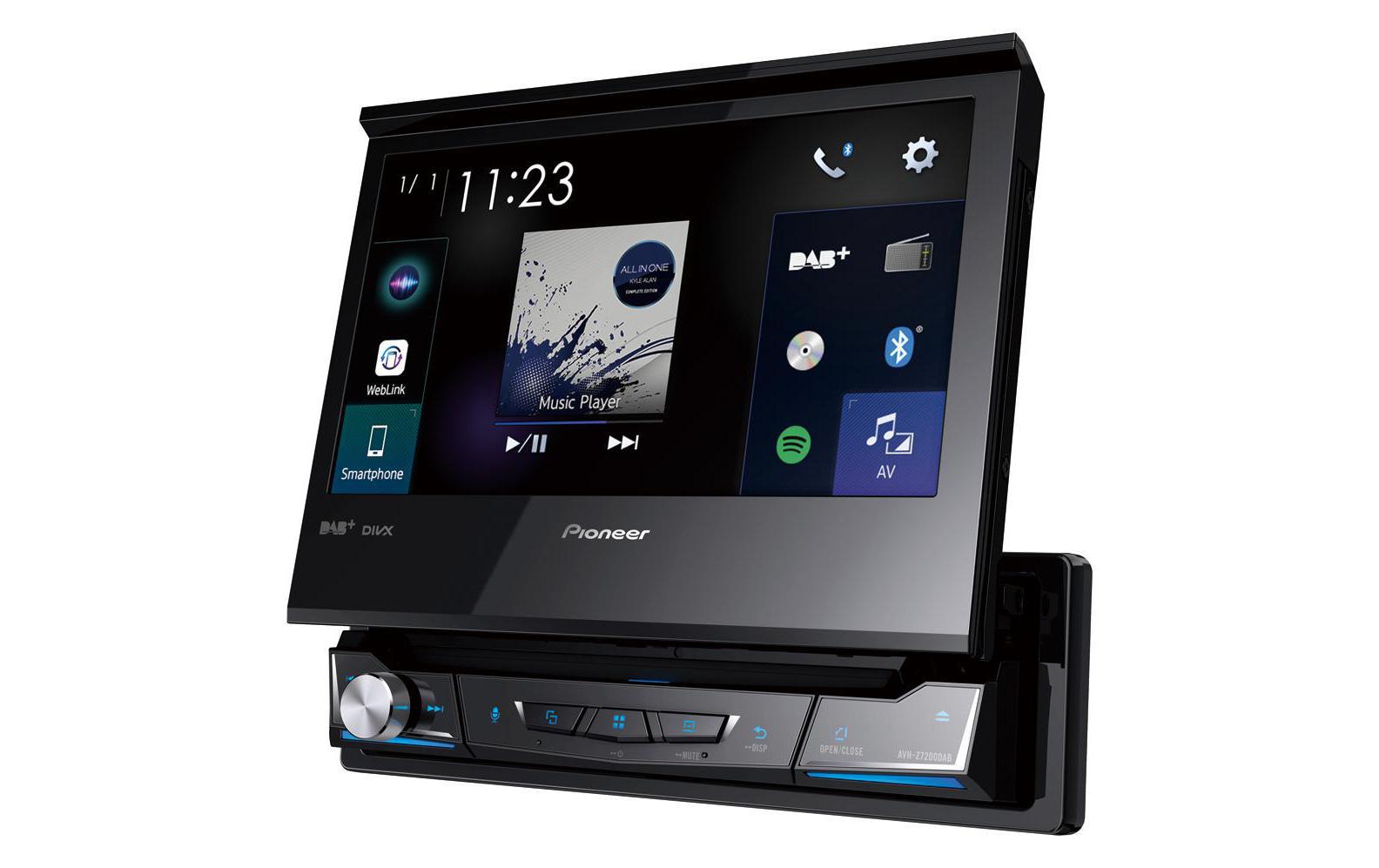 Moniceiver AVH-Z7200DAB 1 DIN<br>Autoradio mit DAB+-Tuner