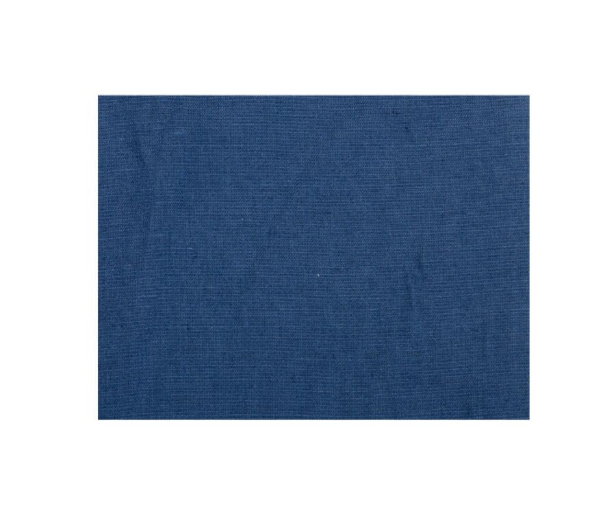 Chemise manches longues coton et lin Indigo - COLTEN