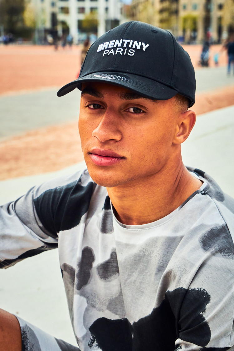 Casquette Brentiny paris noire