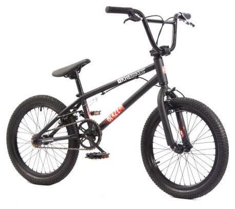 VELO BMX BLAZE ENFANTS NOIR 10 2KG 18 POUCES KHEBIKES