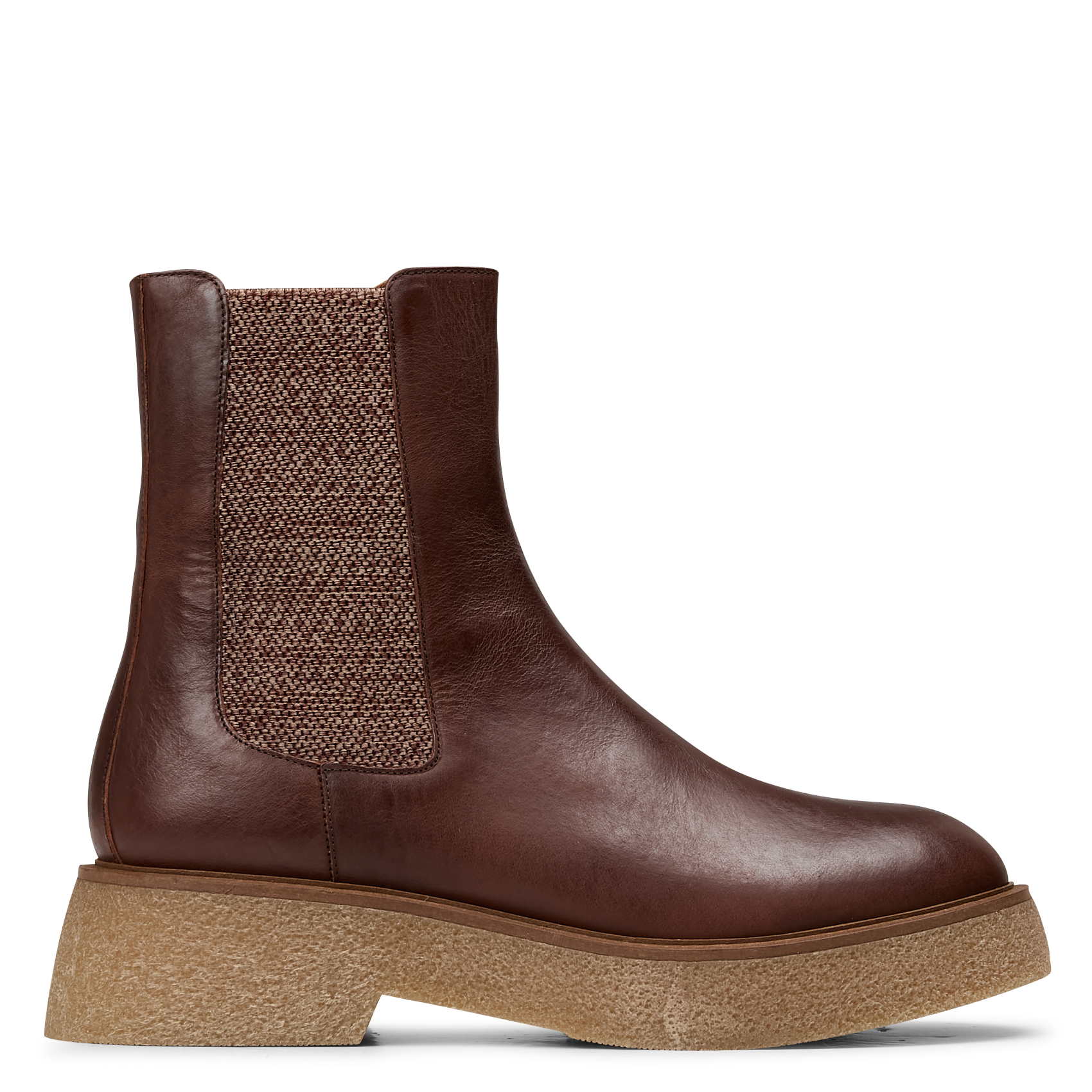BRIANNA - Boots en cuir | Marron