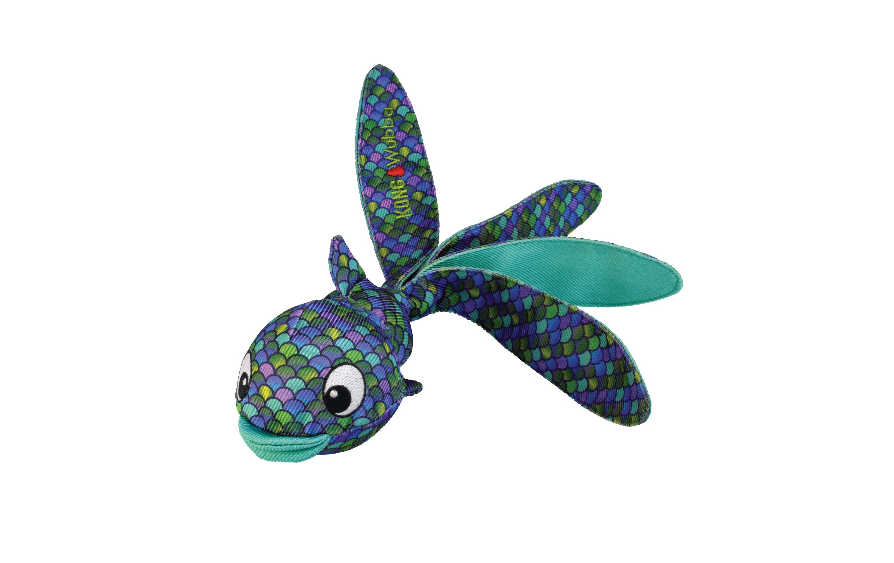 Hunde-Spielzeug Wubba Finz Fisch L, blauApportierspielzeug für ihren Vierbeiner