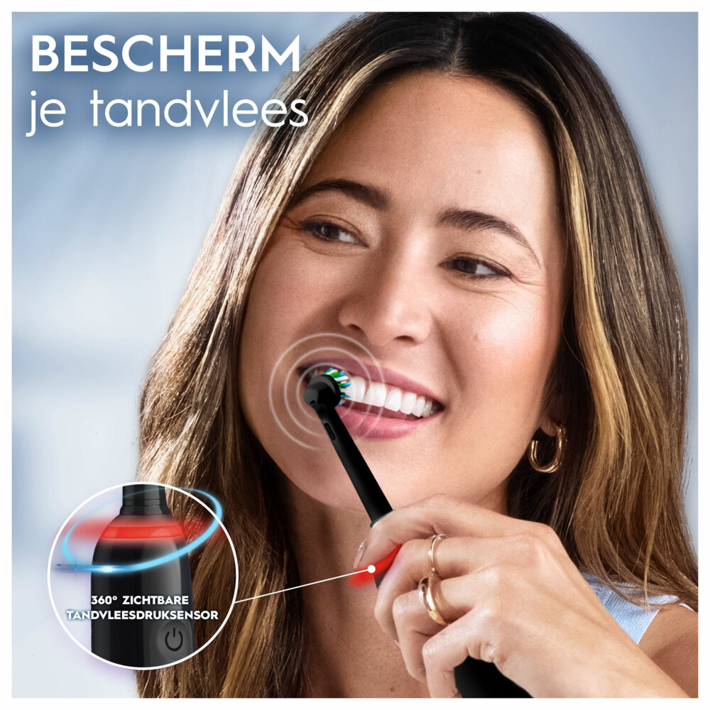 Oral-B Elektrische Tandenborstel Pro 3 3900 Duo Zwart & Roze1 set