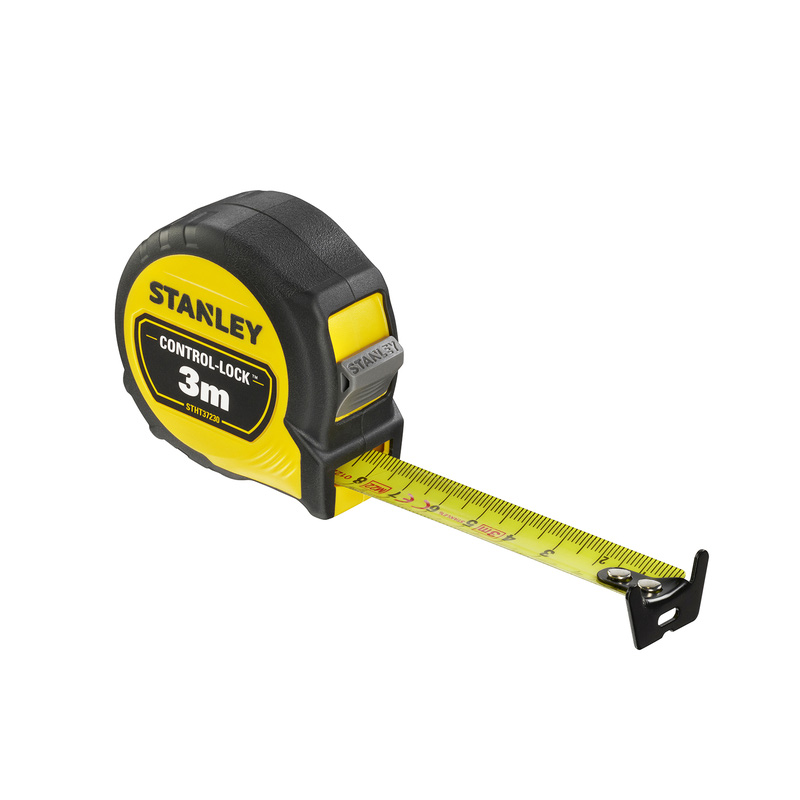 Stanley Control-Lock rolbandmaat 3m 19mm