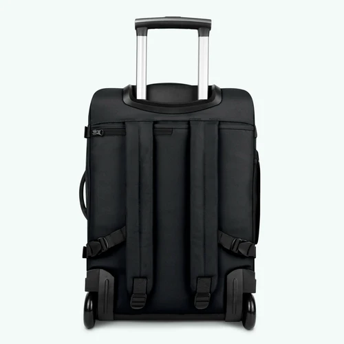 Valise souple 2 roues small Berlin noir