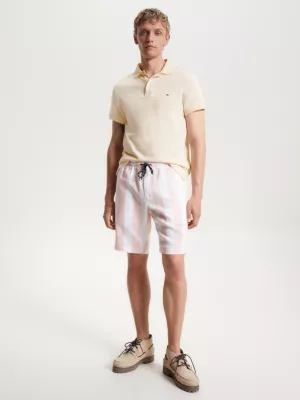 Polo Mouliné com detalhes em slim fit