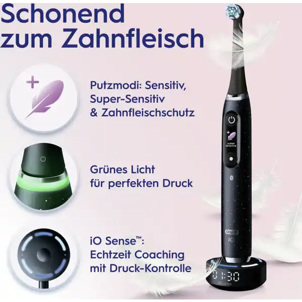 iO Series 10 Elektrische Zahnbürste Cosmic Black