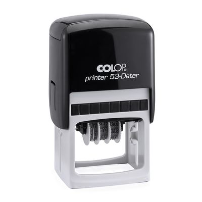 Colop Printer 53 - Tampon dateur personnalisable - 7 lignes - format rectangulaire
