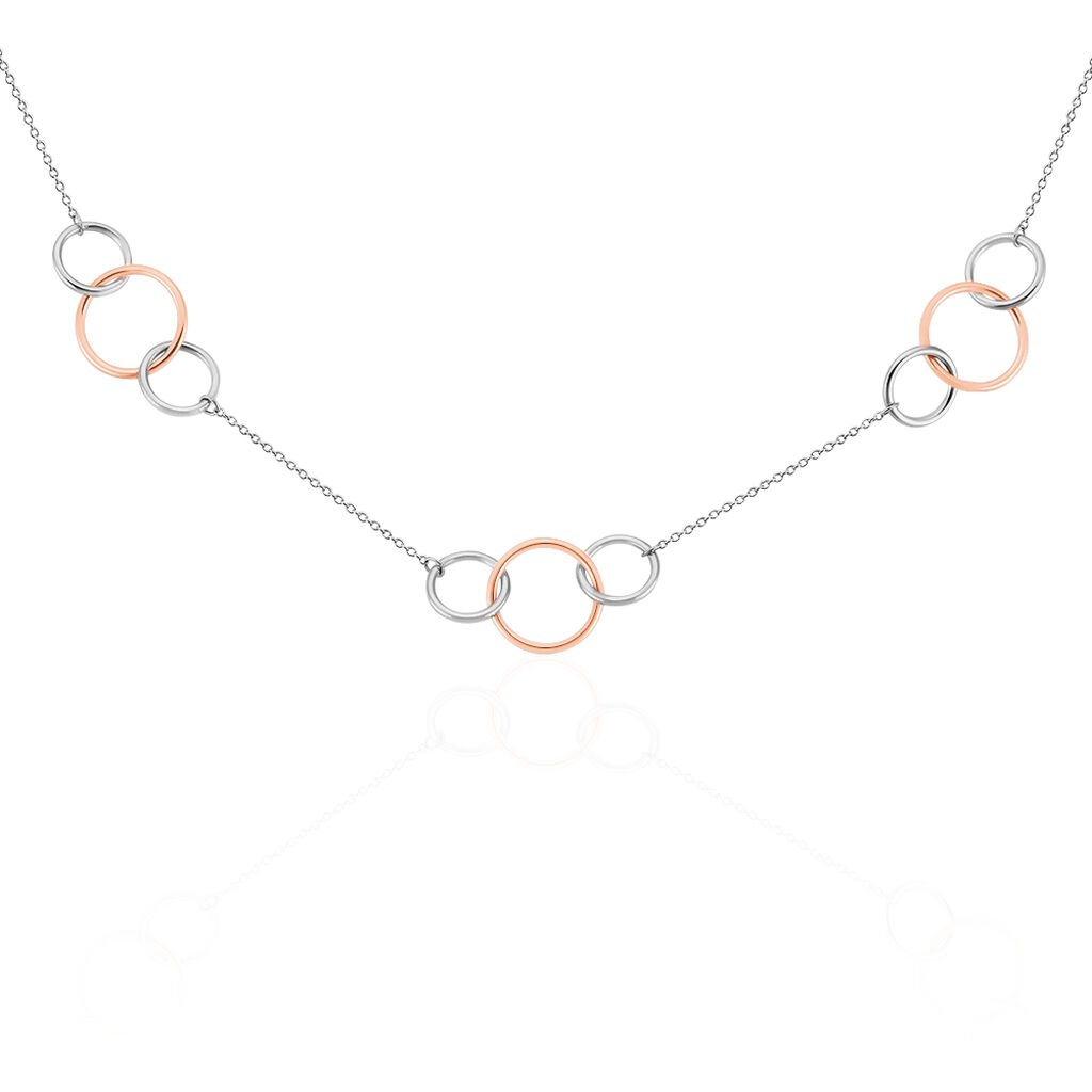 Collier Malha Argent Bicolore