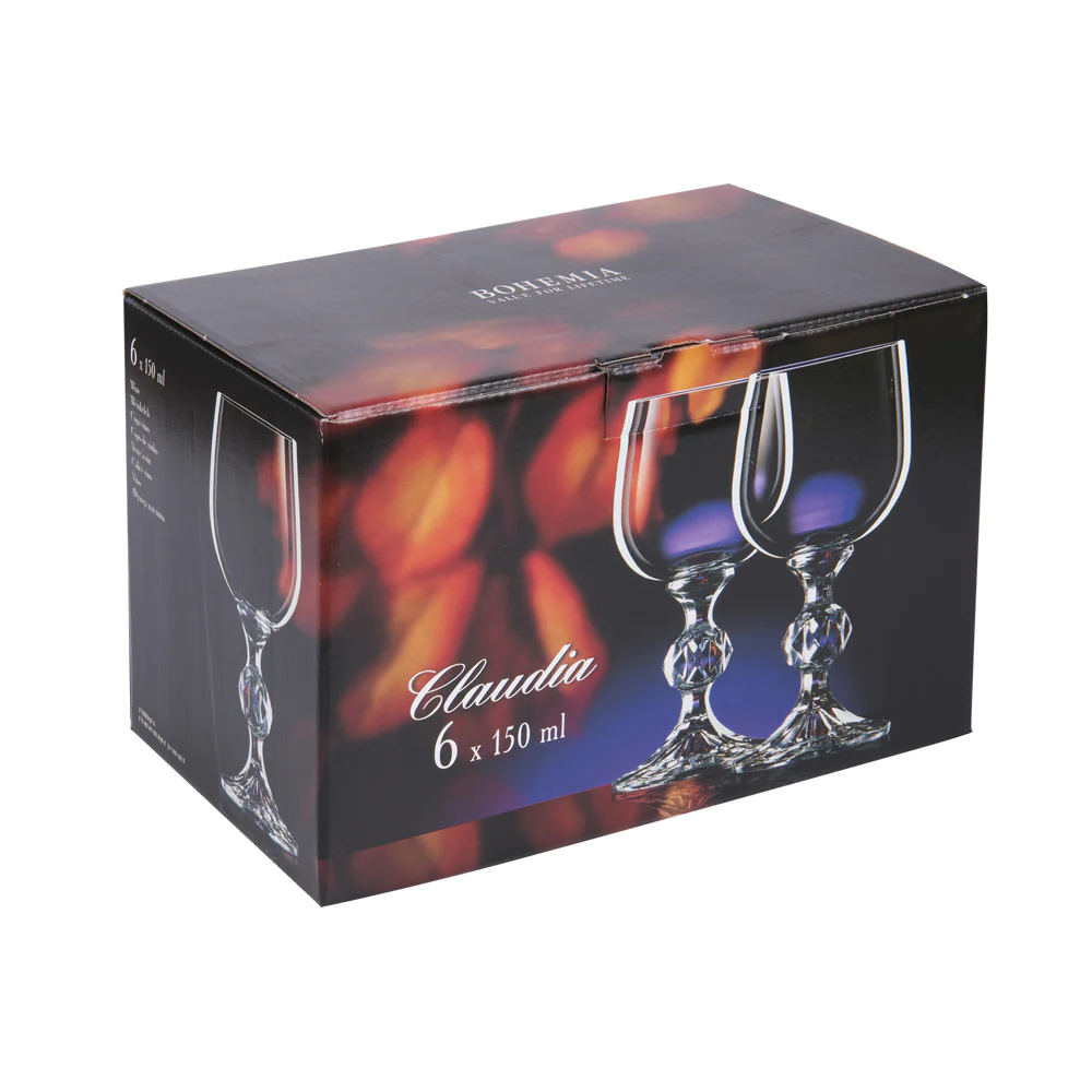 Verre à vin Claudia Panto 15 cl (lot de 6) Table passion