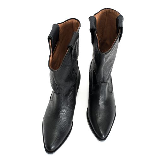 Anonymous Copenhagen Saseline 35 Støvler, Black Grained, 36