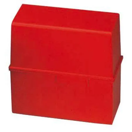 HAN Karteibox für 450 Karten DIN A5, Polystyrol, 228 x 171 x 102 mm, rot