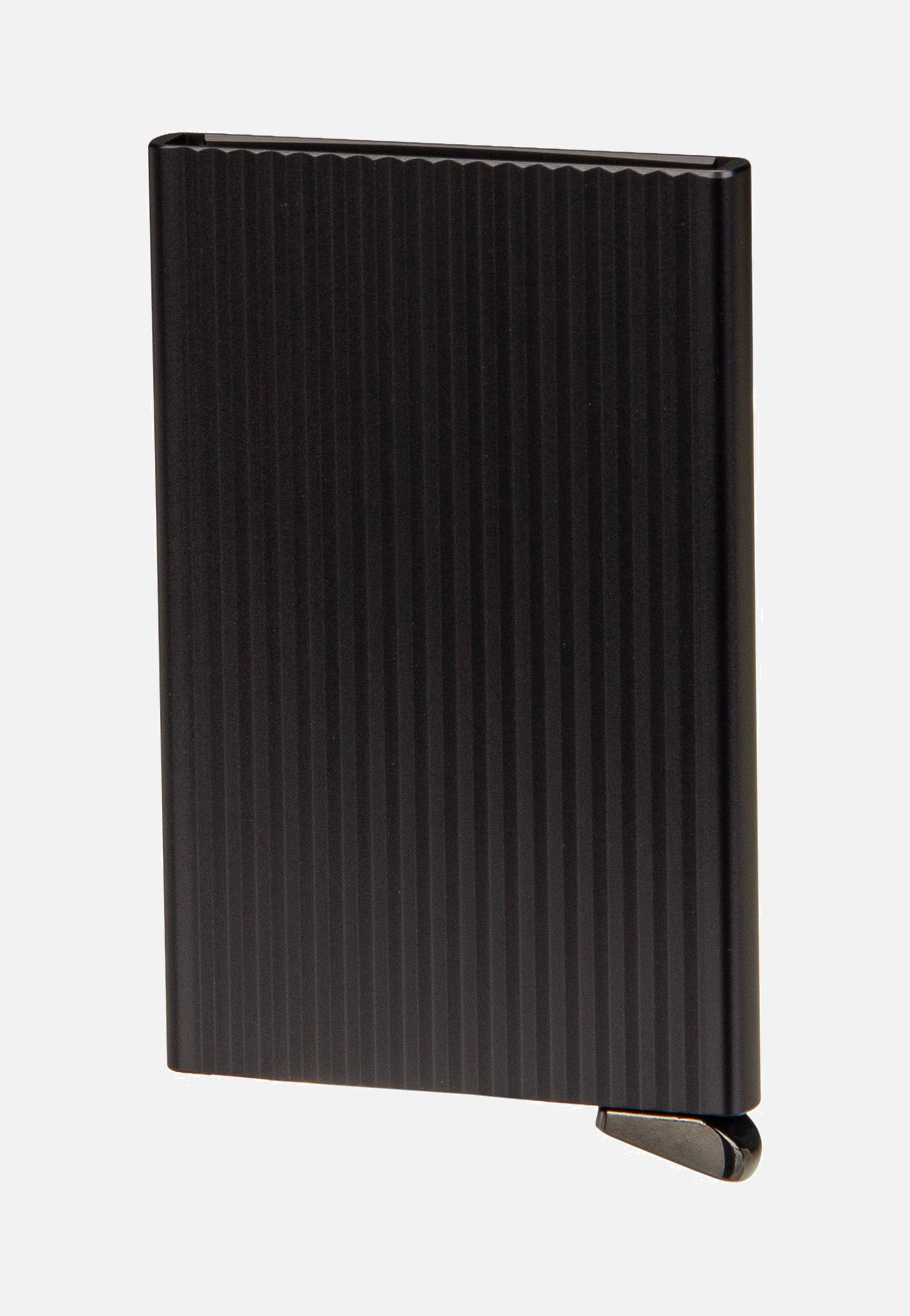 Cardprotector Fluted Black+ - Kartenetui